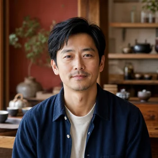 虚构茶饮品牌创始人演示头像